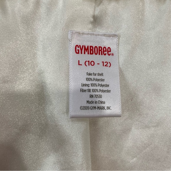 GYMBOREE GIRL FAUX FUR JACKET - Picture 5 of 5